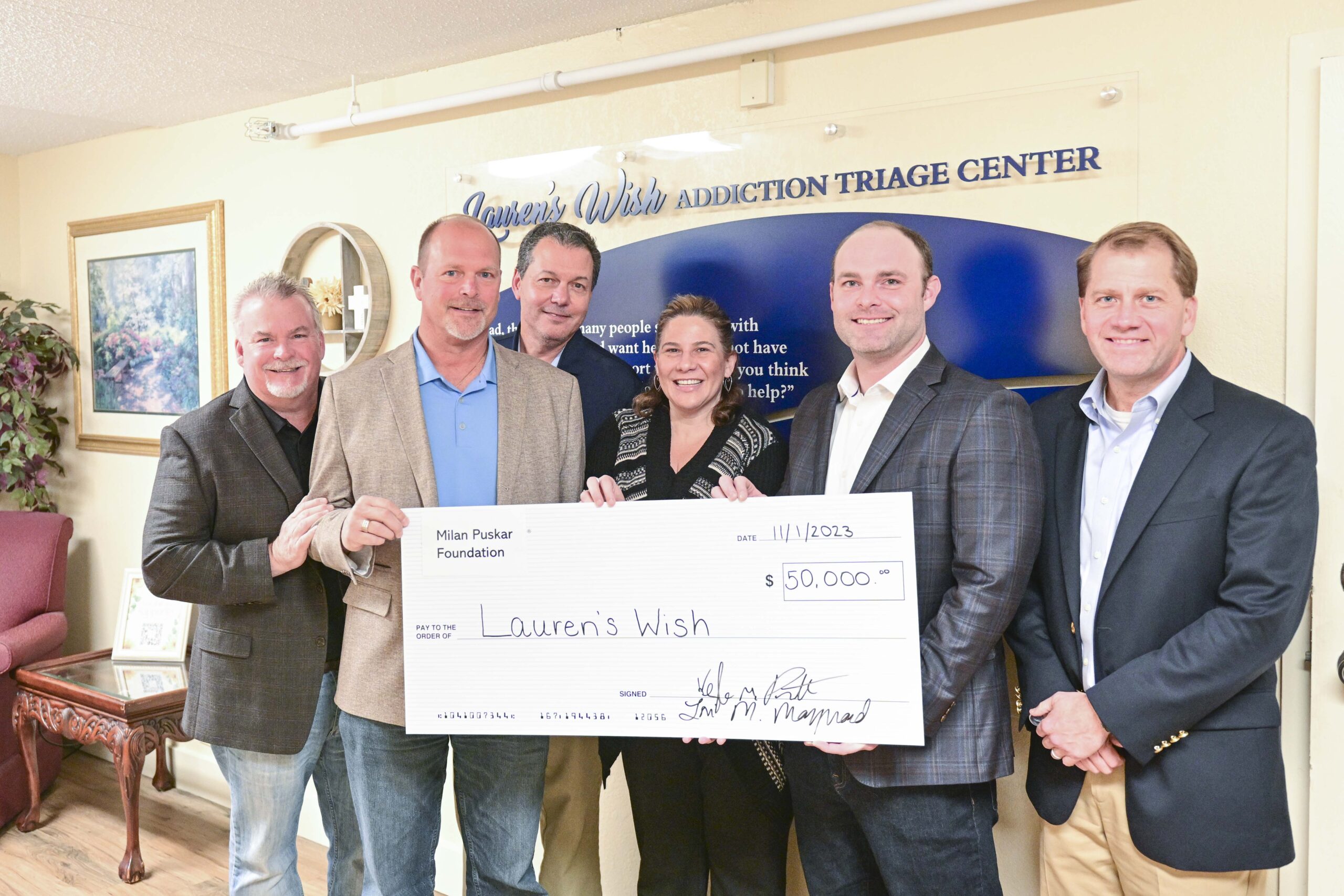 Puskar Foundation helps Lauren's Wish with major donation